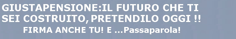 Il tuo appoggio  prezioso per ottenere la giusta pensione!